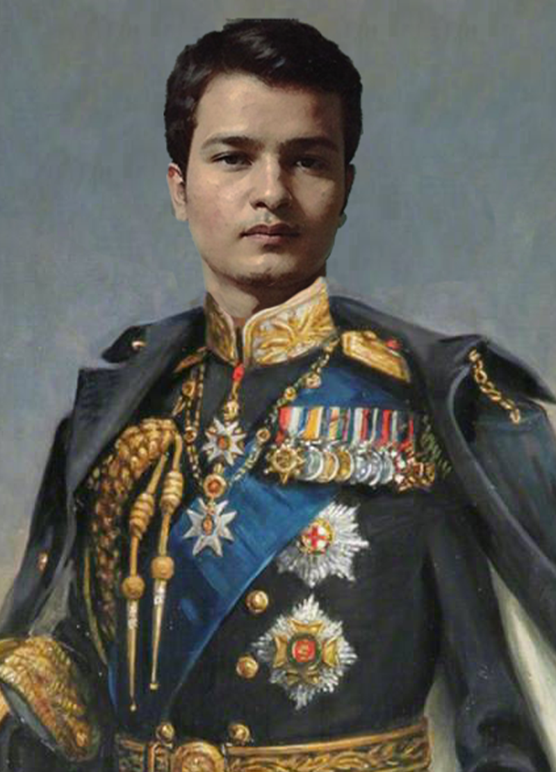 Felipe Oliveira durante o período em que foi Rei de Kanindé